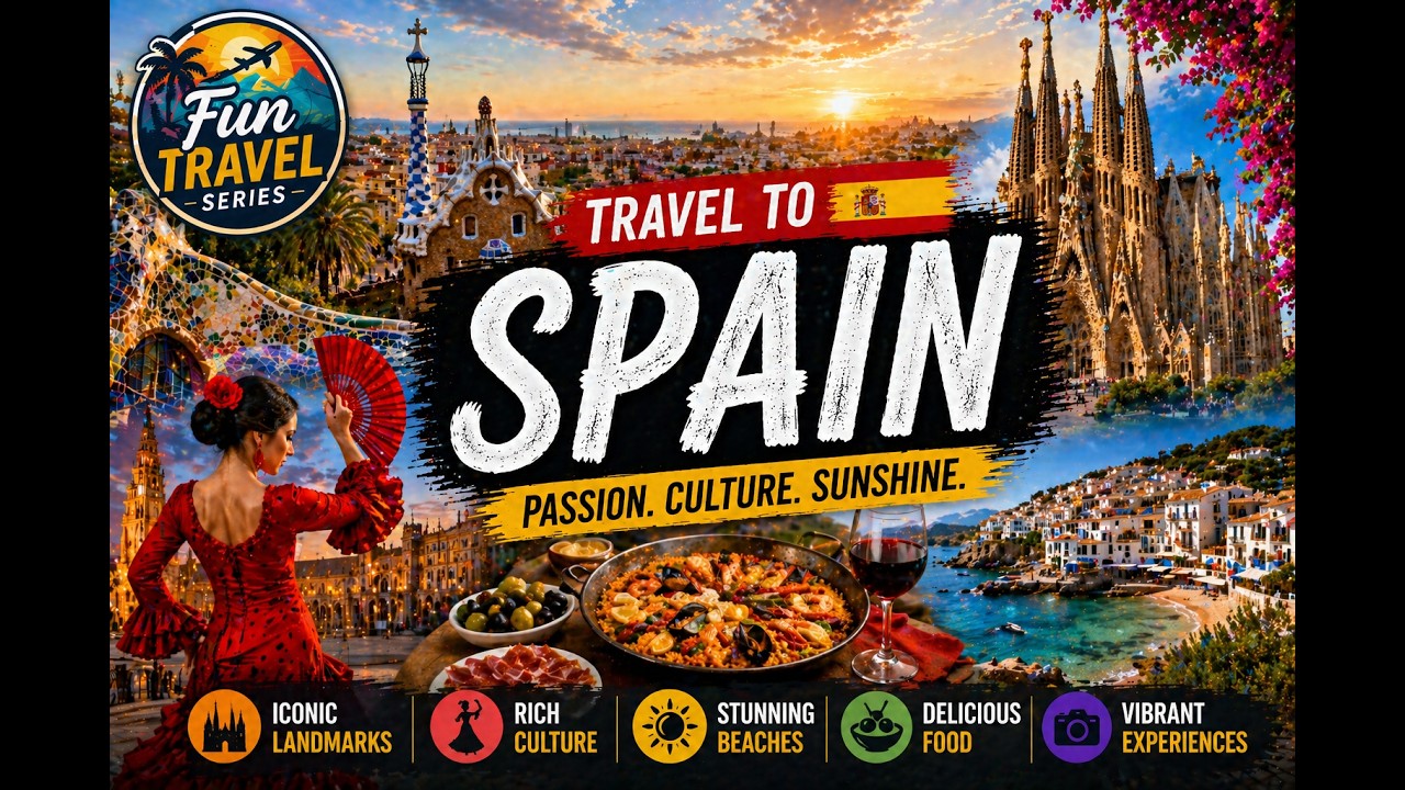 Spain Travel Guide 🇪🇸 | The Ultimate 7-Day Journey (Madrid to Barcelona)