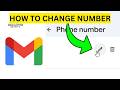 How To Change Phone Number on Gmail(EASY)