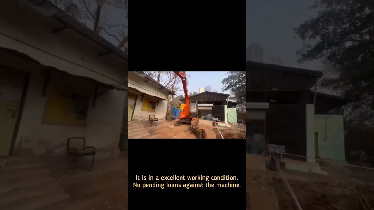 video TATA Hitachi EX 110 Excavator Machine