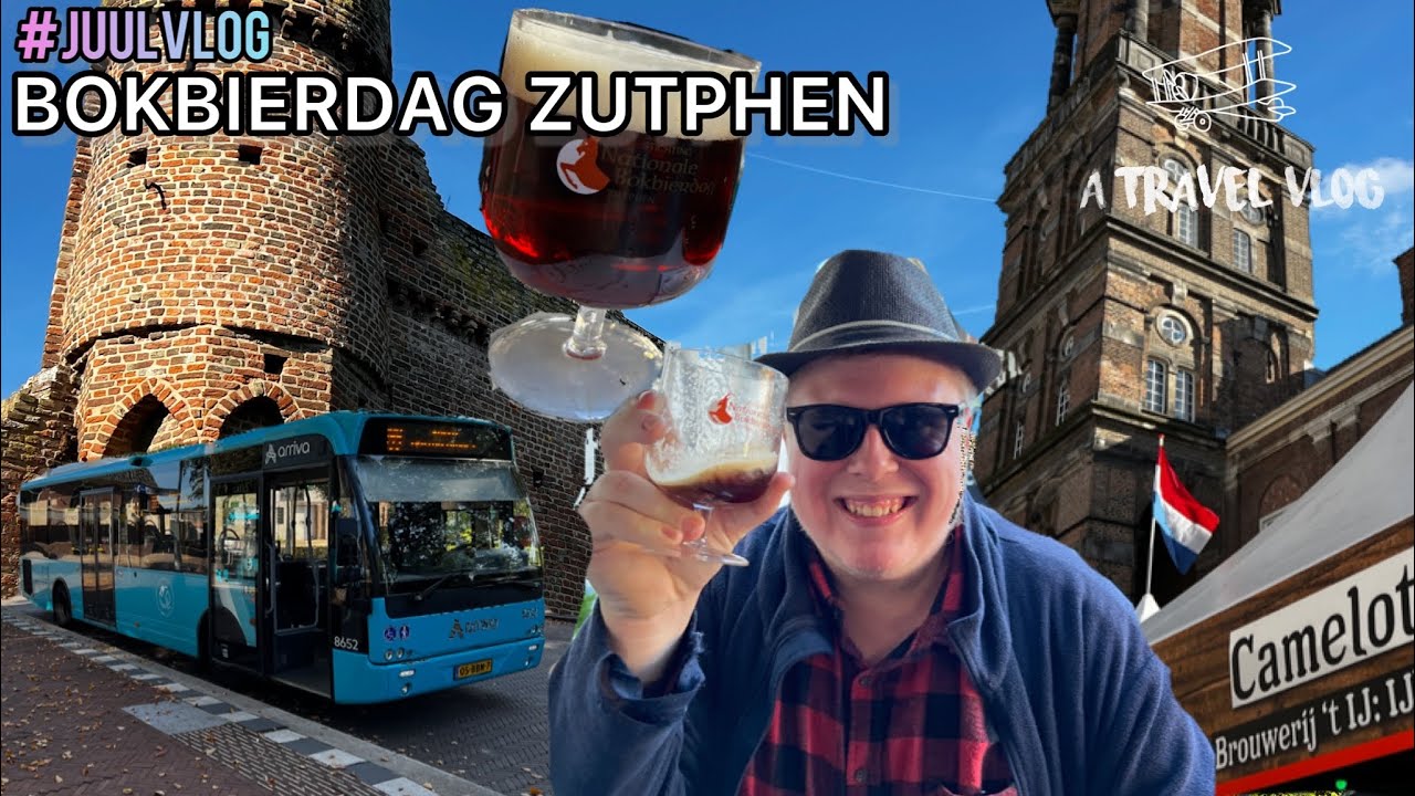 HELEMAAL KACHEL OP HET BOKBIERFESTIVAL IN ZUTPHEN | #JUULVLOG