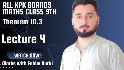9th class maths theorem 10.3 kpk board/proof of theorem 10.3 kpk board. #mathematics #kp9thmaths