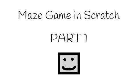SIMPLE Maze Game Scratch Tutorial (PART 1)