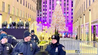 2023 ROCKEFELLER CENTER CHRISTMAS TREE LIGHTING✨CHRISTMAS 2023 IN NEW YORK CITY by Walk Ride Fly 1,139 views 5 months ago 2 minutes, 15 seconds
