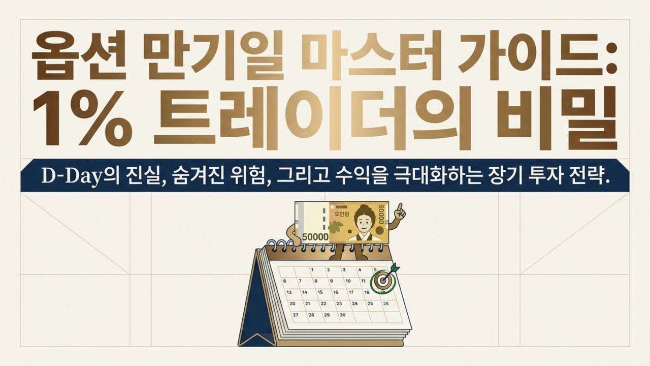 옵션 만기일, 깡통 차지 않으려면 반드시 봐야 할 1% 트레이더의 비밀 | 옵션 만기일 D-Day 생존 전략: 마진콜 피하고 현금 흐름 만드는 법
