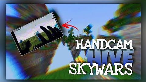 First HandCam ever  (Hive Skywars) PaperFlyQueen