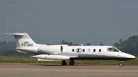 CVR-2007 Learjet 35a PT-OVC crash [HQ]