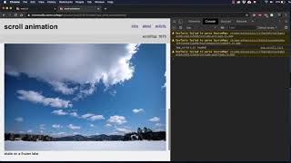 SPA scroll demo