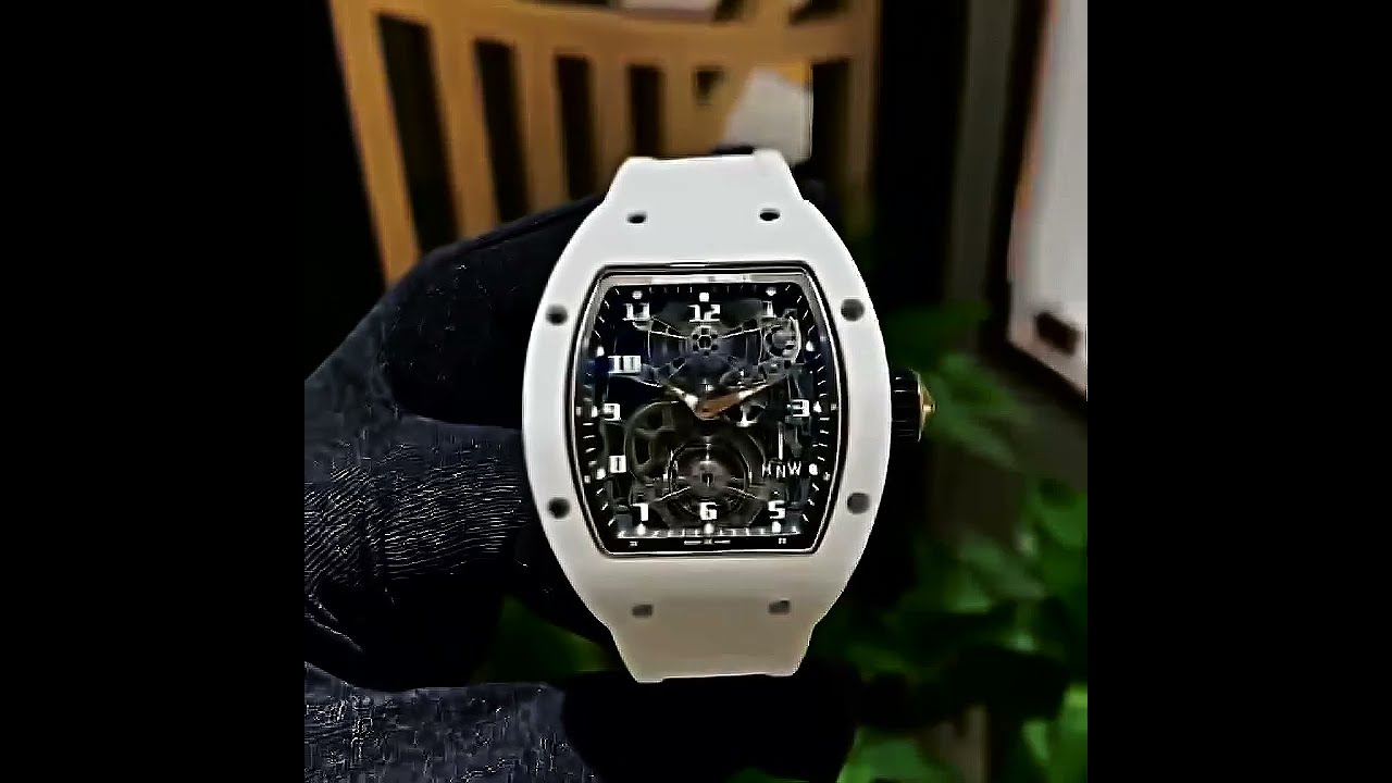 RM 17-01 Replika ⋅ Richard Mille fekete szíj