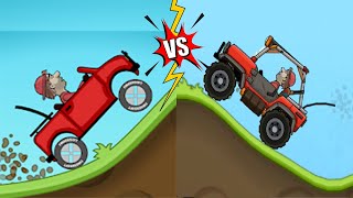 Hill Climb Racing Update - SUPER HILL CLIMBER vs HILL CLIMBER - All Vehicles Unlocked Gameplay Cars screenshot 4