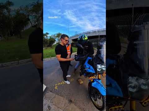 Dia se jogo do Brasil, e ele só queria viajar, mas o imprevisto quase que o atrapalhou.