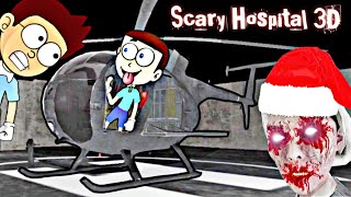 Helicopter Escape - Scary Hospital Horror Game | Shiva and Kanzo Gameplay screenshot 4