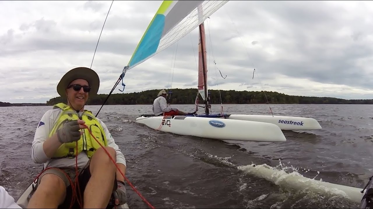 Sailing Jordan Lake 9/25/19 YouTube