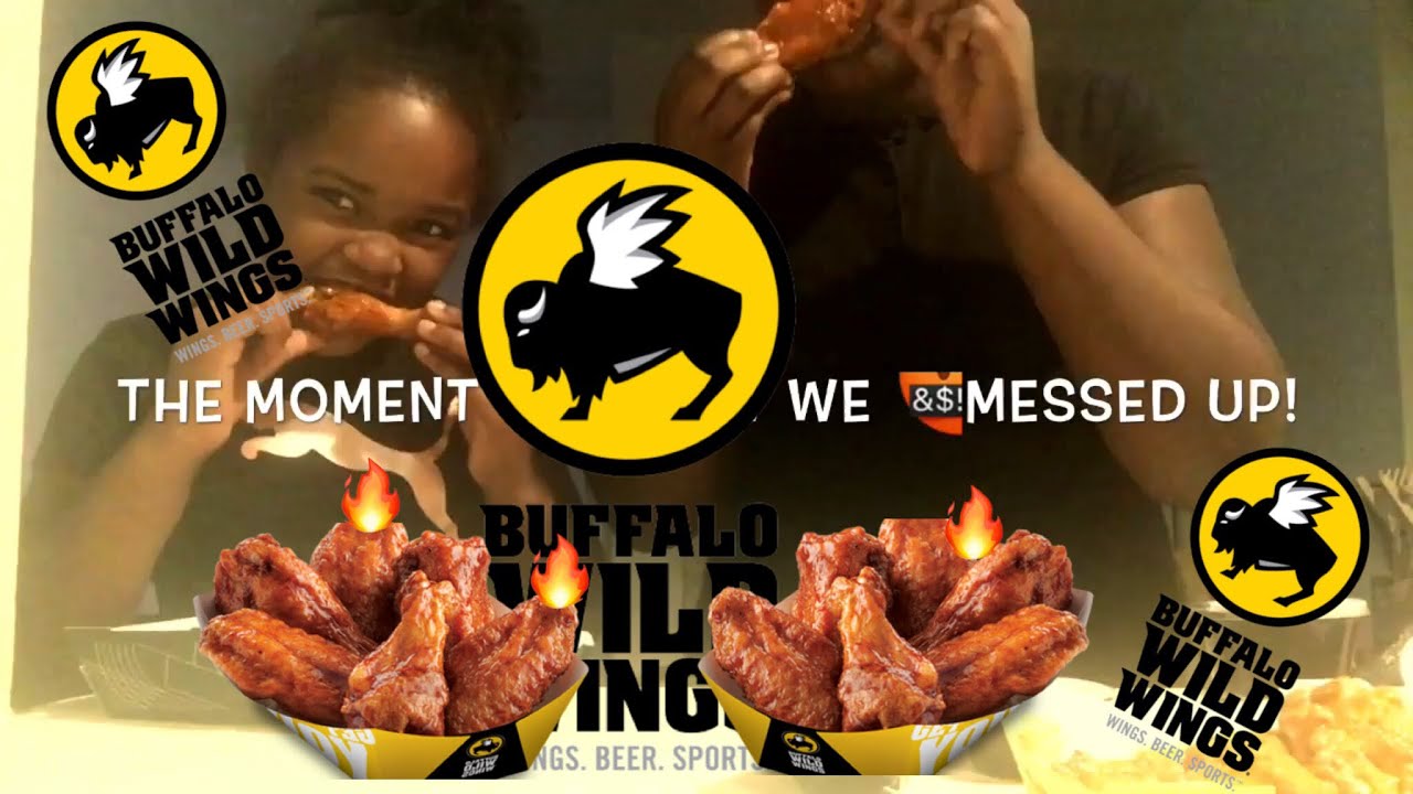 BLAZIN 🔥BUFFALO WILD WINGS CHALLENGE!! (MINI MUKBANG) YouTube