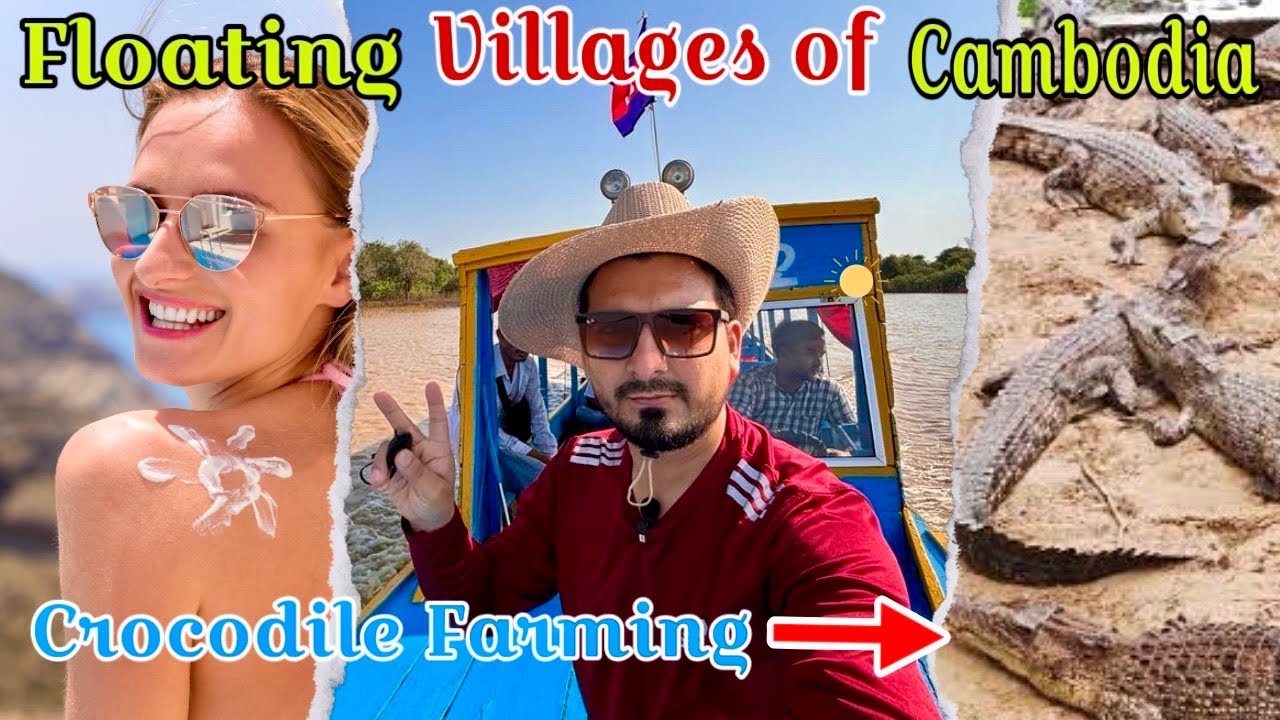 Cambodia unique Village, Floating Village | Floating village of Siem reap | passenger bilal