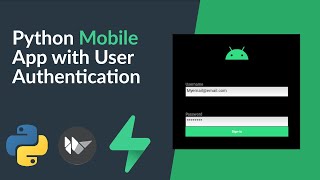 Python Mobile App with User Authentication | Kivy and Supabase