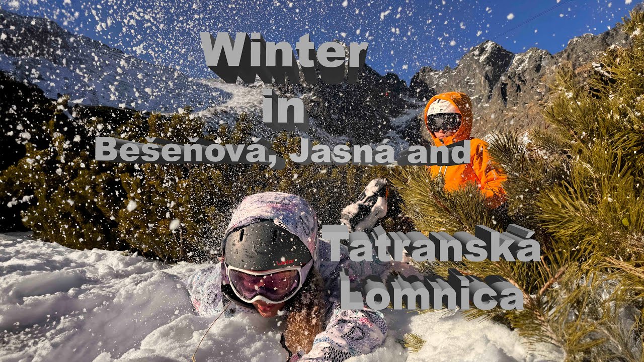 Winter Holiday in Slovakia ❄️ | Skiing in Jasná & Tatry 🎿 | Hotel Akvamarin & Aquapark Bešeňová