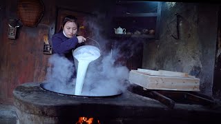 Delicacy Made from Ashes! Wooden Ash Tofu from Guizhou, China