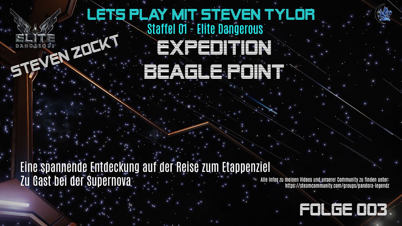 Elite Dangerous Horizons - Steven zockt - S1 E3 - Zu Gast bei der Supernova [German LP]