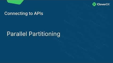 How to Speed Up with Parallel API Requests (in CloverDX)