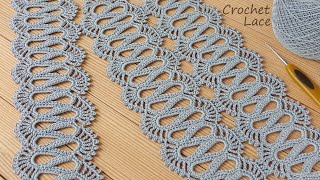 :         Beautiful and very easy to crochet LACE