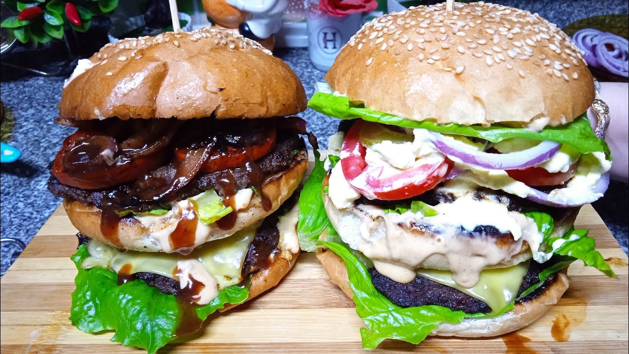 هتعملوا برجرالمطاعم الاصلي فالبيت هتنبهري من النتيجه والطعم+صوص ماكدونالز الاصلي-هنا صلاح