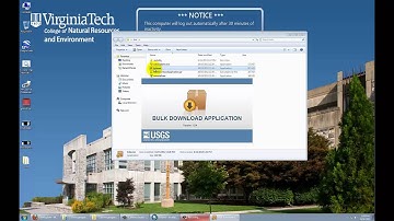 Remote Sensing in ArcMap Tutorial 7B: Bulk Downloading Imagery through GLOVIS