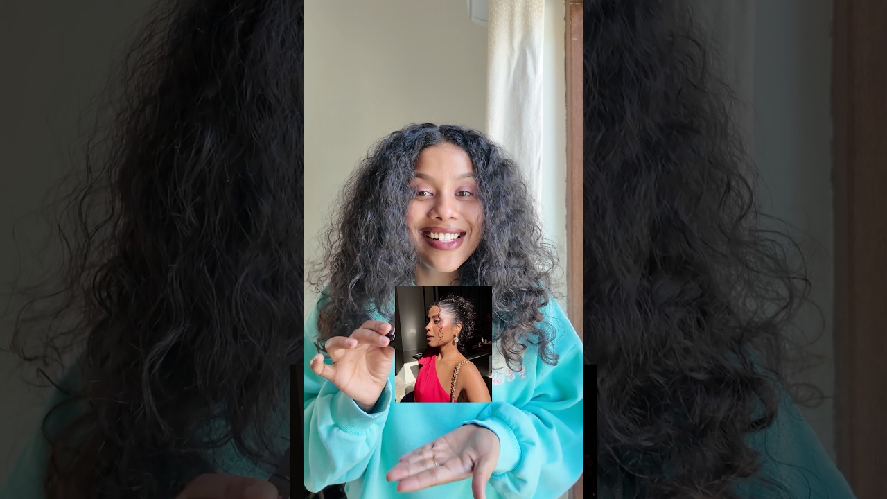 Прическа, которую я сделала для интервью с актерами сериала «Очень странные дела» 🥹