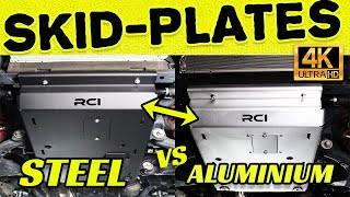 GX460 & 4RUNNER Skid-Plates: STEEL OR ALUMINIUM?