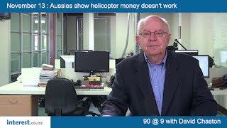 90 seconds @ 9am : Aussies show helicopter money doesn't work