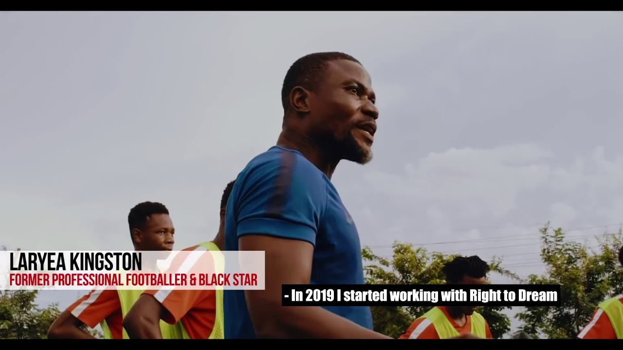 Laryea Kingston & Tullow Oil Walking the Right to Dream Education