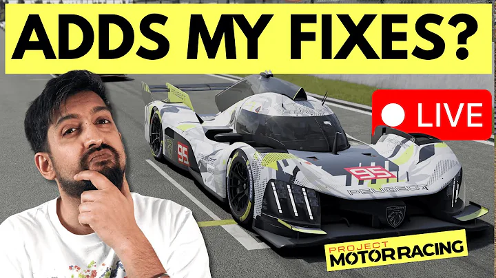 Project Motor Racing New Patch Adds My Suggestions - Let's Test It
