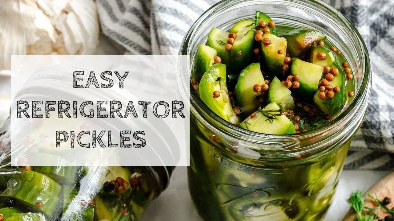 Garlic Dill Refrigerator Pickles Recipe: Easy, Crisp & Tangy Delight