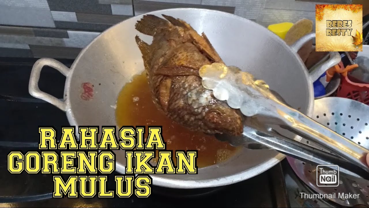 TIPS & TRIK MENGGORENG IKAN AGAR TIDAK LENGKET