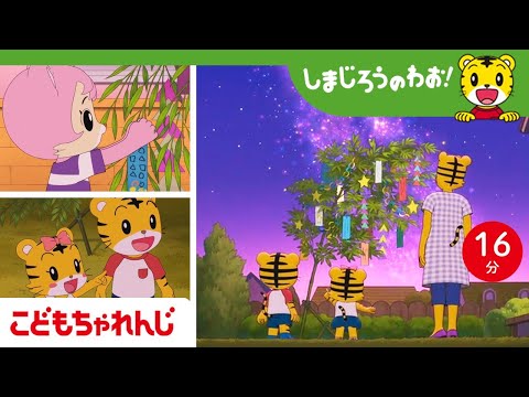 【16分アニメ】七夕で なにをおねがいする？☆ | 夢をもつ・家族を想う | しまじろうのわお！アニメ | しまじろうチャンネル公式