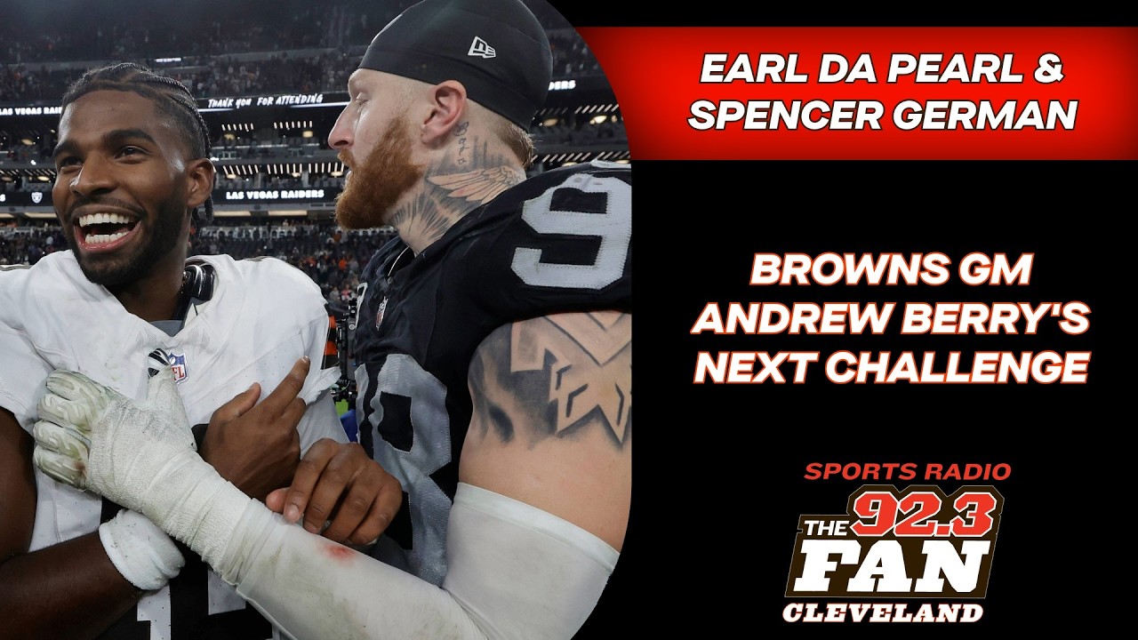 Browns GM Andrew Berry's challenge following Ravens' trade for Raiders DE Maxx Crosby + WR trade?