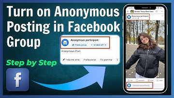 How to Post Anonymously on Facebook Group Mobile
