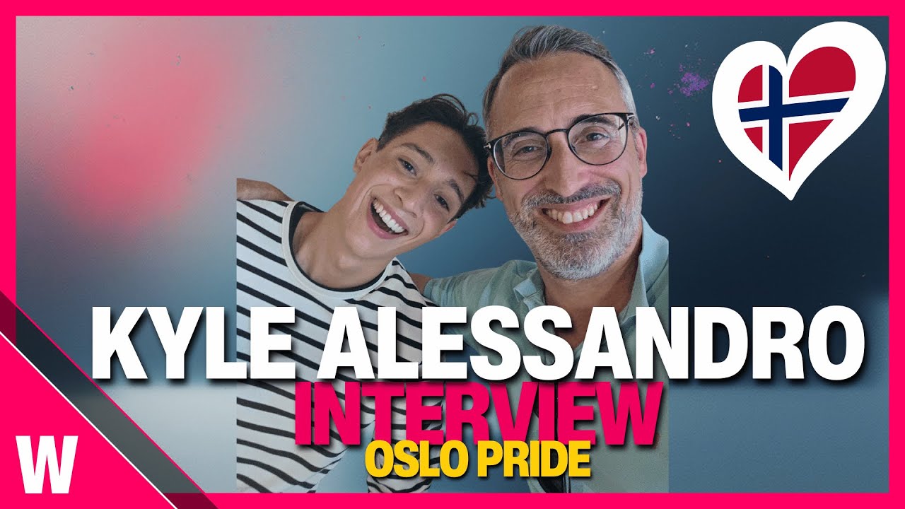🇳🇴☕ Кофе с Кайлом Алессандро (Евровидение Норвегия 2025) на гей-параде в Осло | Интервью