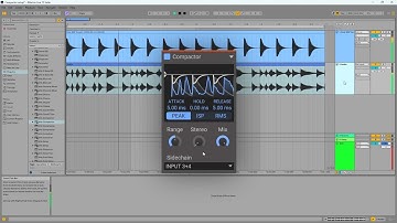 How to set up Kilohearts Compactor with a sidechain input: Windows, Ableton Live, VST3