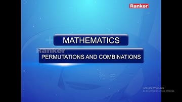 Permutations and Combinations, Mathematics by K.V.Mallikarjuna Rao sir | Part 1