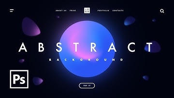 How to Create Crypto NFT Modern Abstract Liquid Background in Photoshop | Tutorial