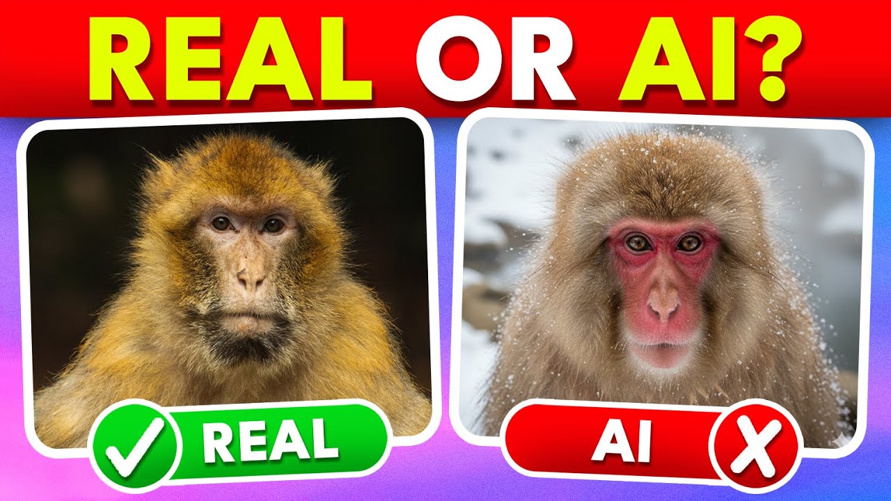 Spot the Real vs Fake in 5 Seconds! | AI vs REAL Quiz 🤖🔥🤯 #4