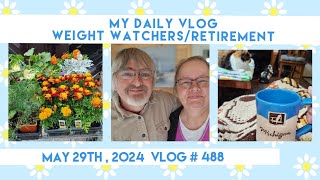 Shopping day. Yarn haul plus plants  May 29th #weightlossjourney #weightwatchers #dailyvlog