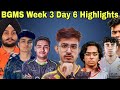 BGMS lan 2025 Week 3 Day 6 Highlights ft. Godlike, OG,k9, soul, 8bit, GDR, Genesis 