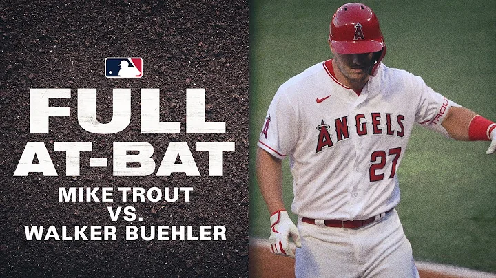 Mike Trout shows down vs. Dodgers' Walker Buehler!...