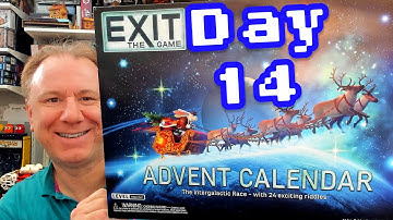 Exit the Game Advent Calendar 2025 Day 14: The Intergalactic Race