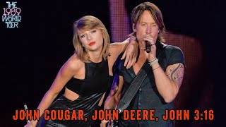 Taylor Swift & Keith Urban - John Cougar, John Deere, John 3:16 (Live on The 1989 World Tour) [V. 2]