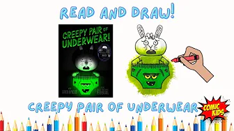 Read + Draw: Creepy Pair of Underwear Read Aloud | Drawing Tutorial for Kids
