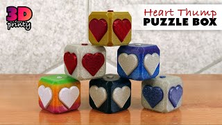 3D Printed Valentines Day Puzzle Box