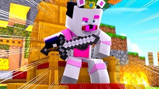 Funtime Freddy Is The Bed Wars King !! | Minecraft FNAF Roleplay