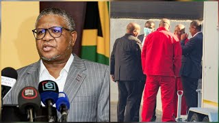 “We went and met with the EFF they even met next to the toilets with Gwede and Mashatile” Mbalula